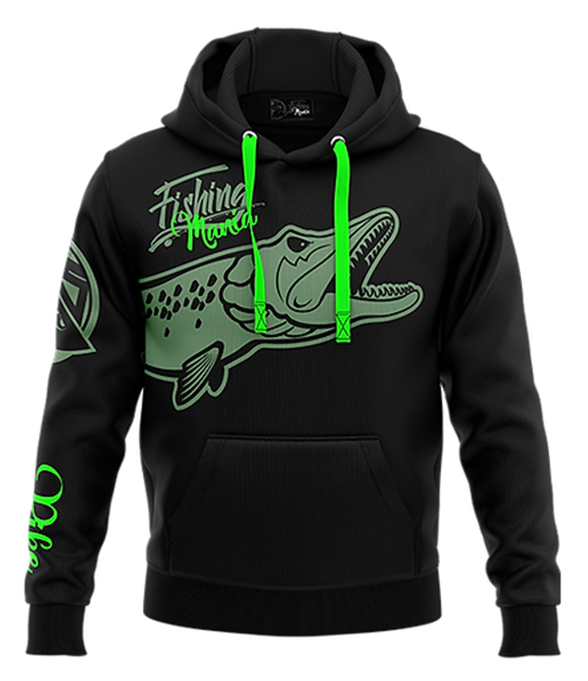 Pike Fishing Mania Hoodie