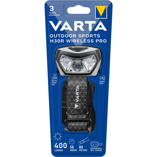 Torcia Frontale Varta SPORTS H30R PRO
