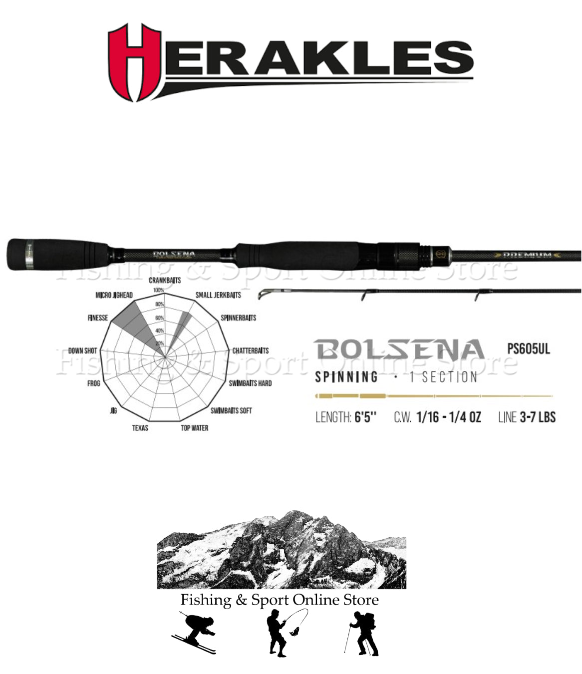 Herakles Premium Limited Bolsena