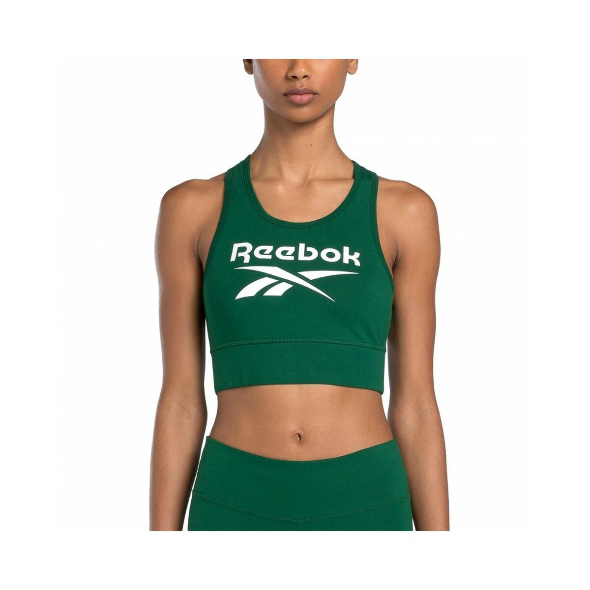 Reggiseno Sportivo Reebok IDENTITY SMAL 100076020  Verde