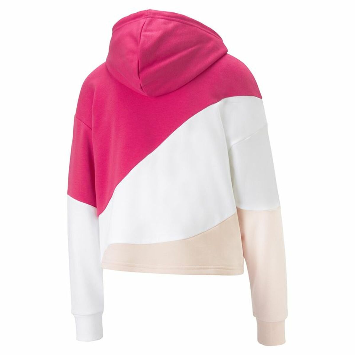 Damen Sweater mit Kapuze Puma Power Cat Rosa