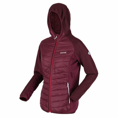 Sportjacke für Frauen Regatta Andreson VI Hybrid Dunkelrot