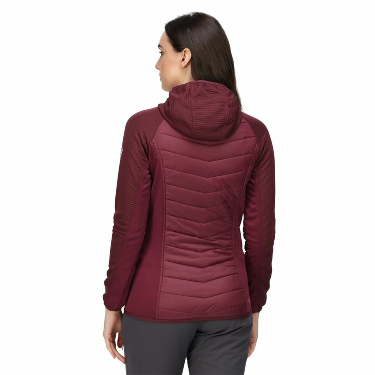 Women's Sports Jacket Regatta Andreson VI Hybrid Dark Red