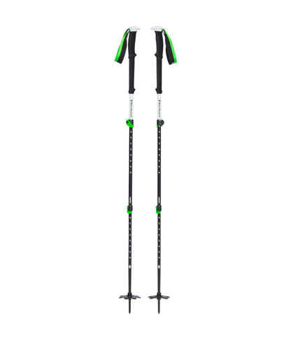 Bastoncini da Sci Black Diamond Expedition 3 Nero Bianco Verde 100 - 140 cm