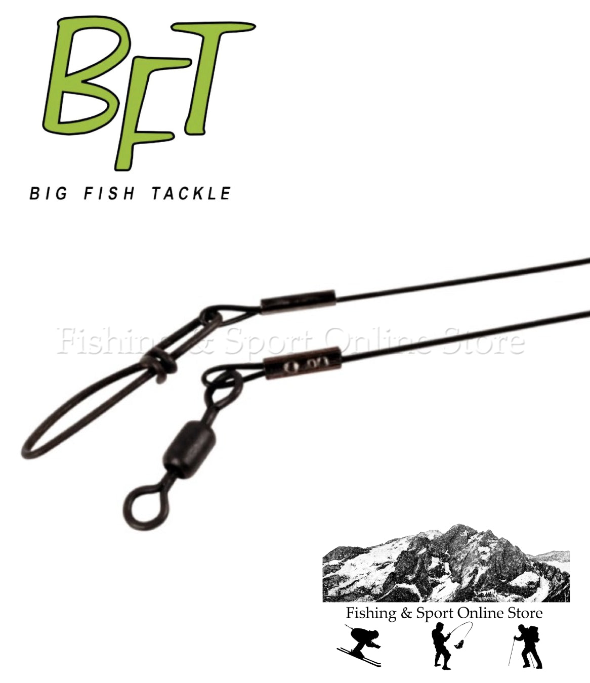 BFT Nylon Coated Wire Leader