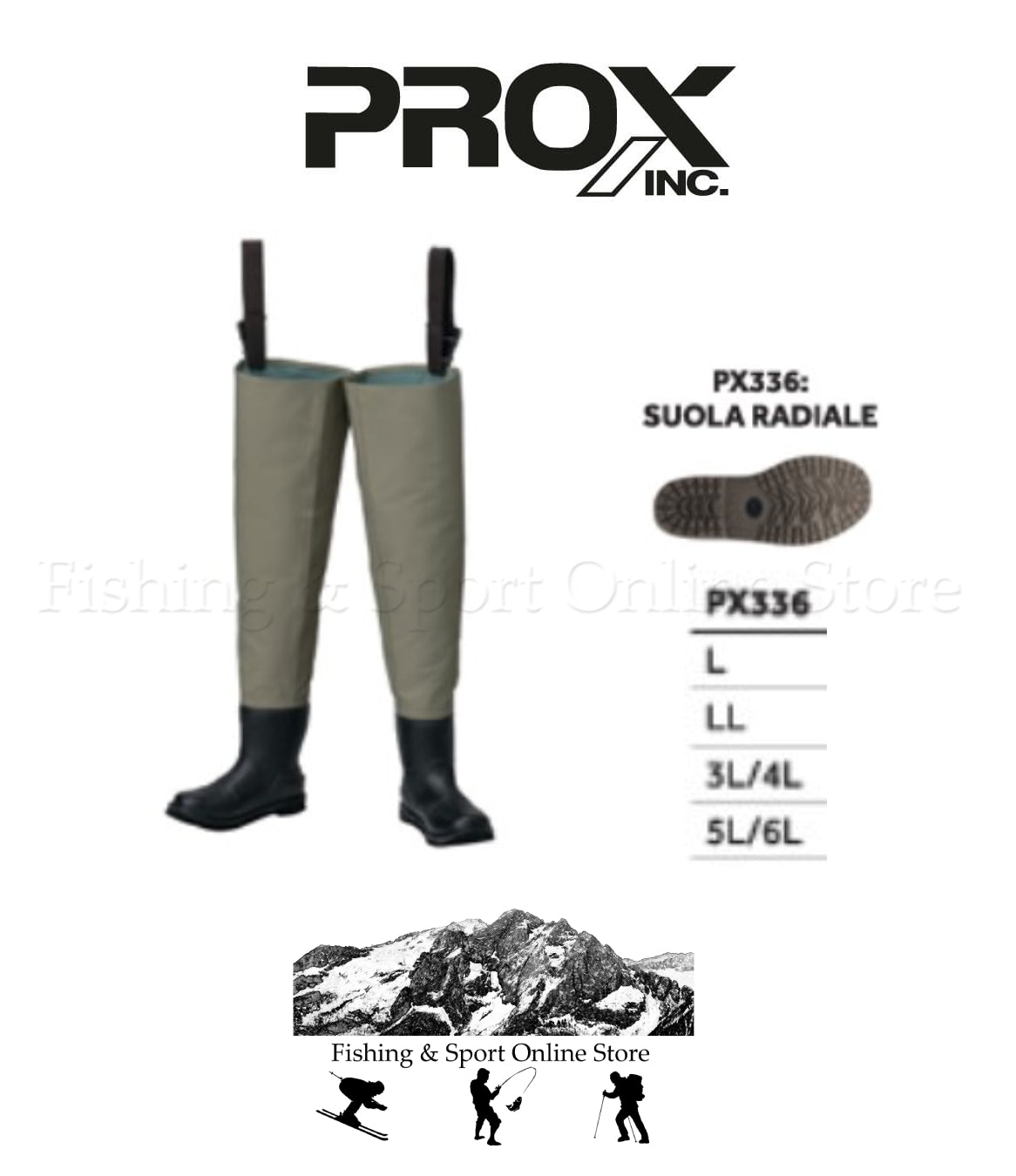 Prox Wader Boots PX336