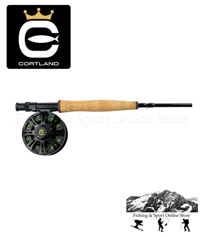 Cortland Guide Fly Fishing Outfit 8FT 4WT