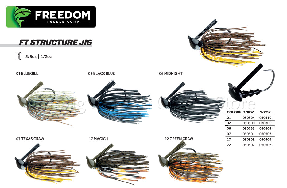 NetBait Freedom FT Structure Jig 1/2oz