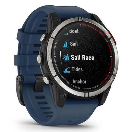 GARMIN Quatix 7 Azzurro Nero Blu scuro 1,3" 47 mm