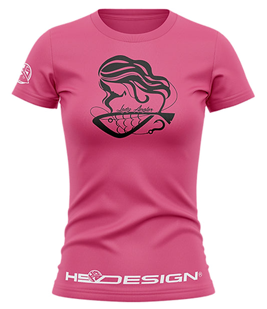 Damen-Angler-T-Shirt