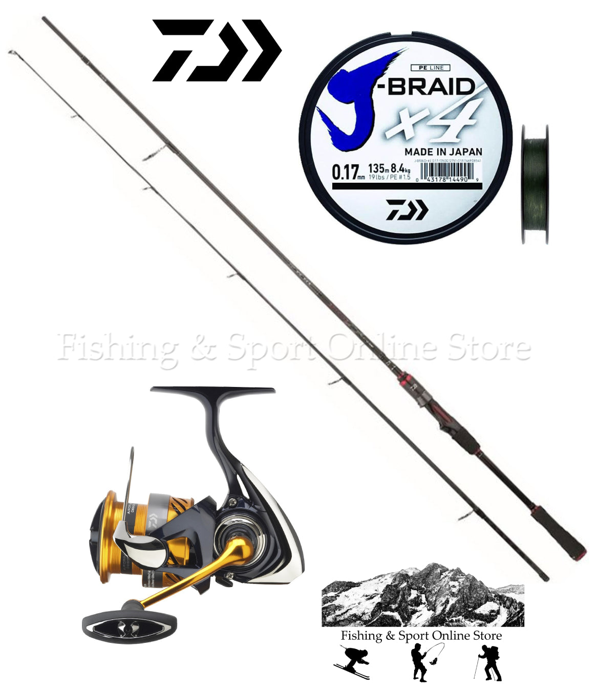 Combo Spinning Daiwa