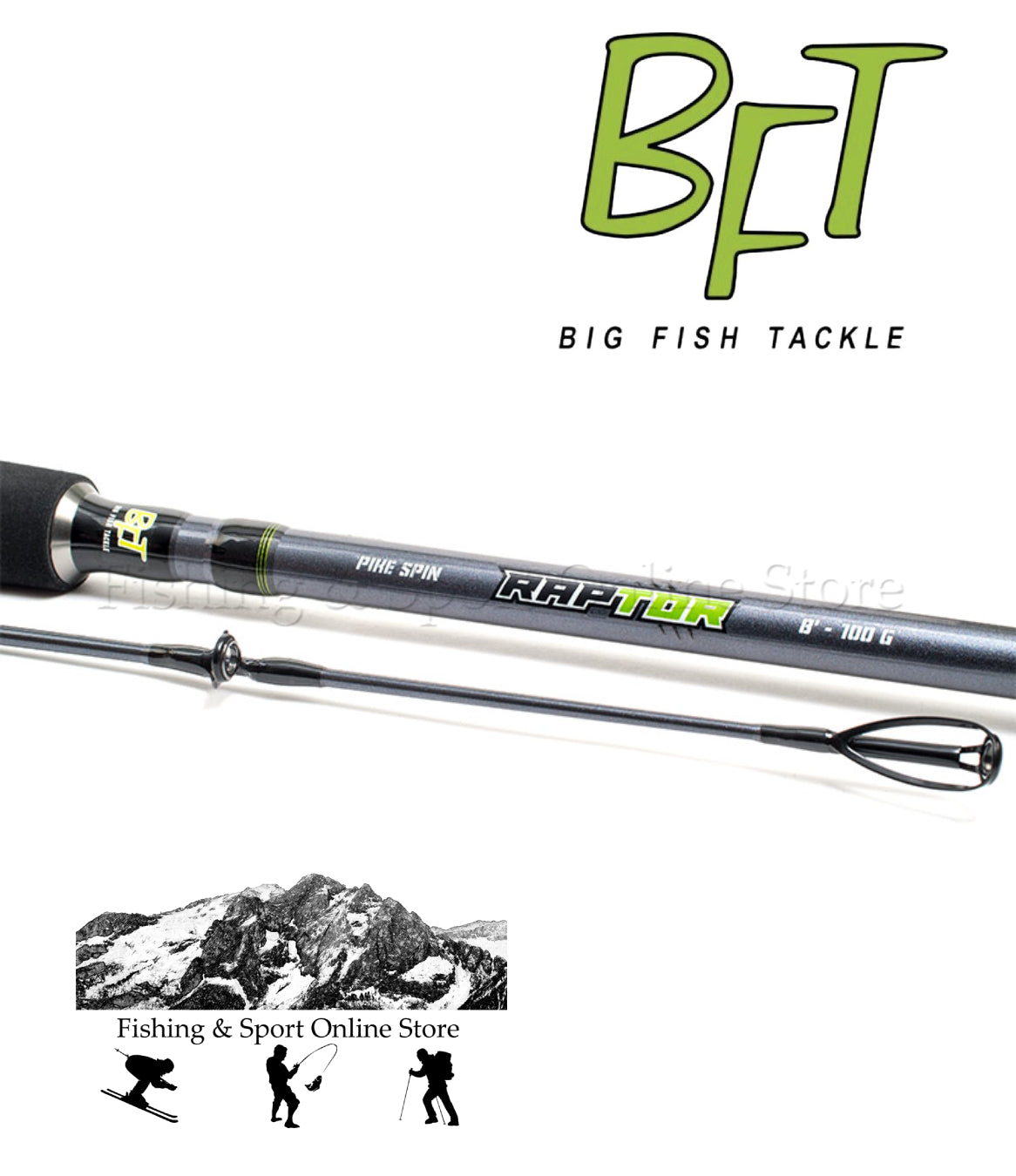 BFT Raptor G2 Pike Spin 8'