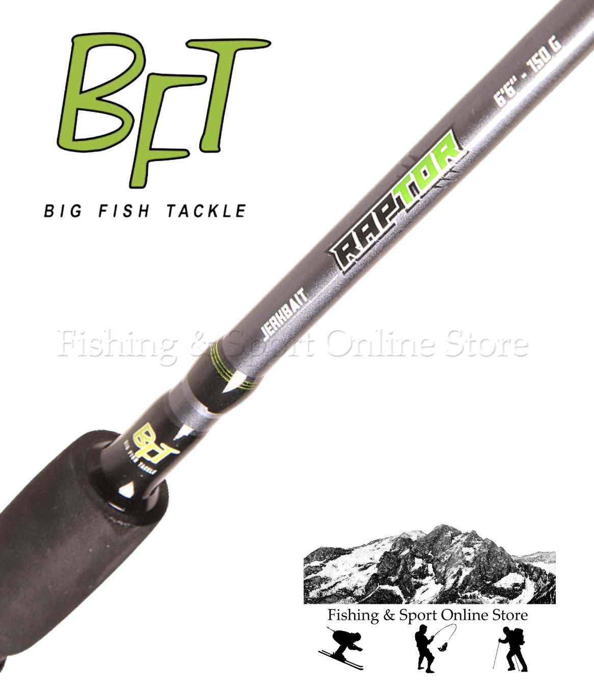 BFT Raptor G2 Jerkbait 6'6"