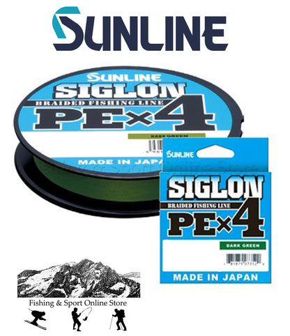 Sunline Siglon PE 4X Dark Green 300mt