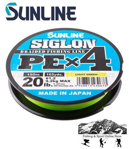 Sunline Siglon X4 Light Green 150mt