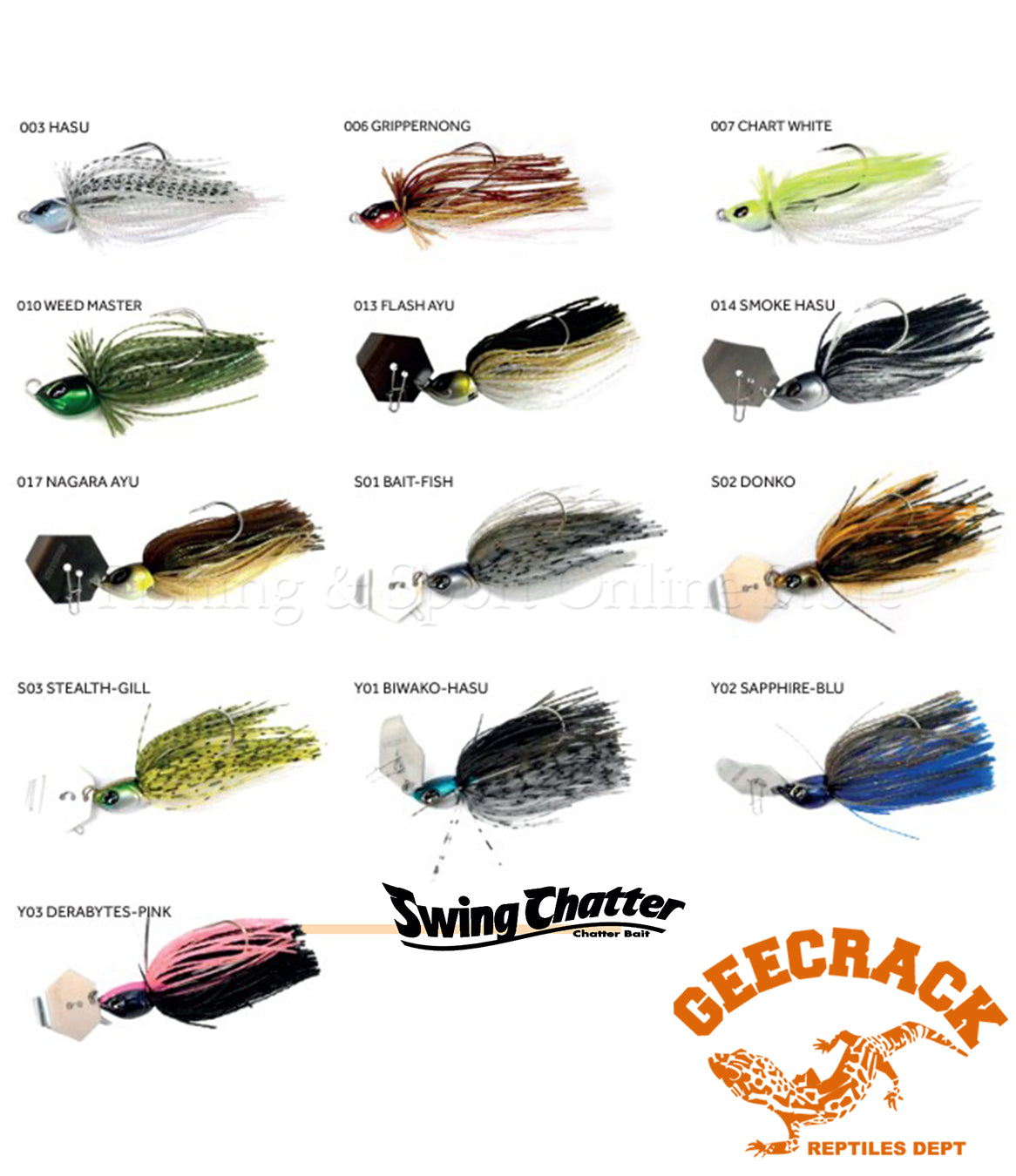 Geecrack Swing Chatter 1/2oz