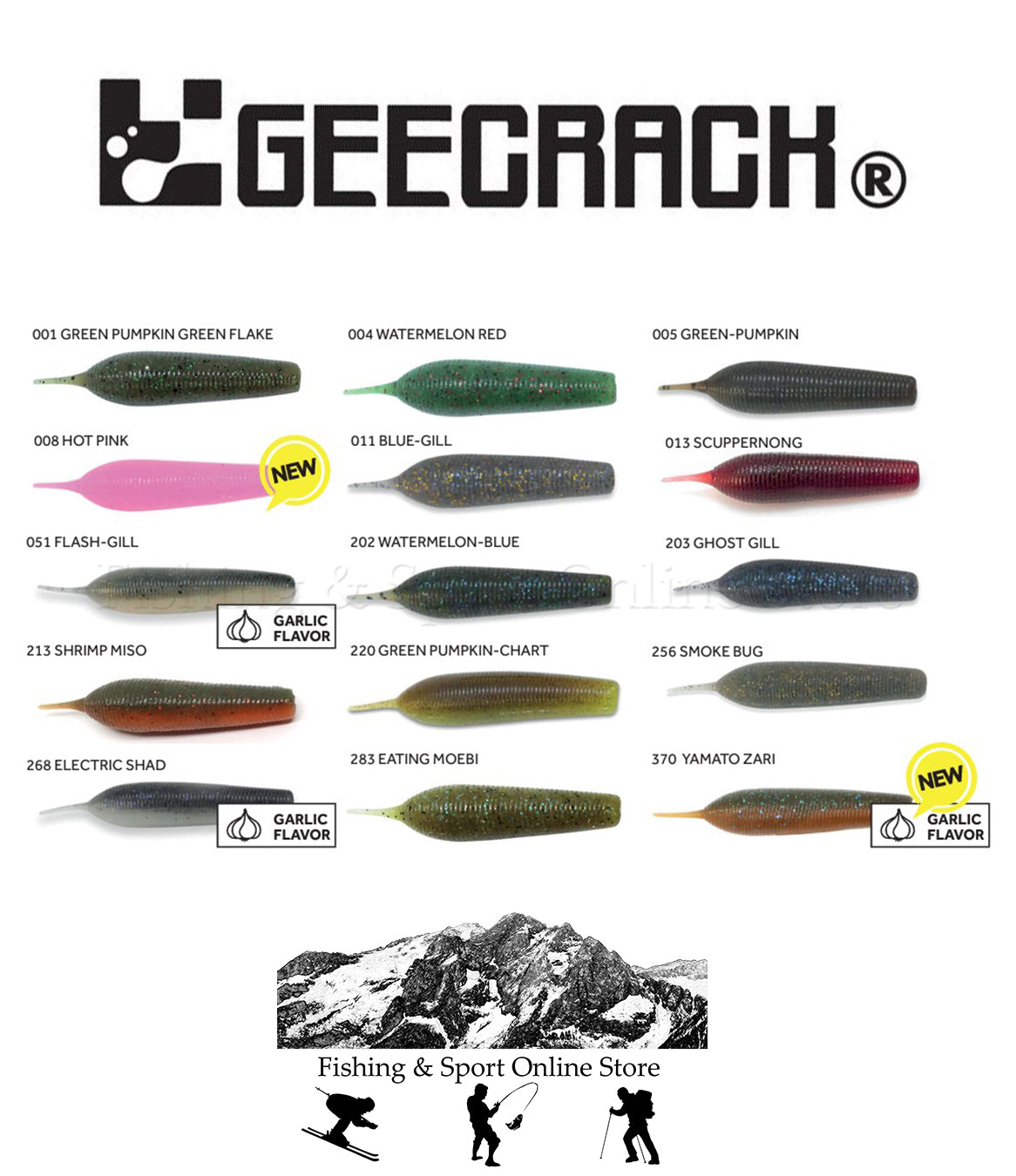 Geecrack Imo Ripper Slim 3.8"