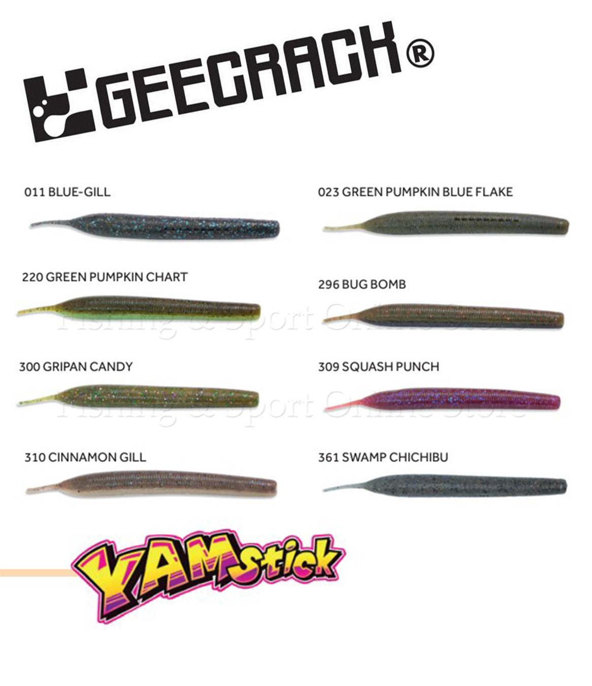 Geecrack Yam Stick