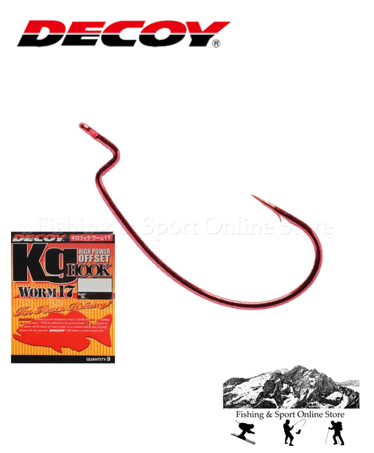 Decoy Worm 17 Kg Offset Hook