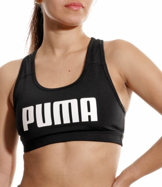 Sports Bra Puma Mid Impact 4Keeps Black