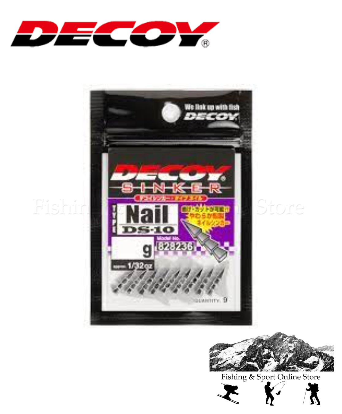 Decoy DS-10 Sinker Type Nail