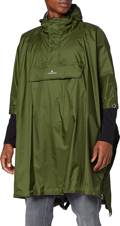 Regenmantel Ferrino  Todomodo L/XL Olive