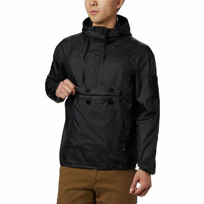 Windjacke Columbia Challenger Schwarz Herren Biegsam