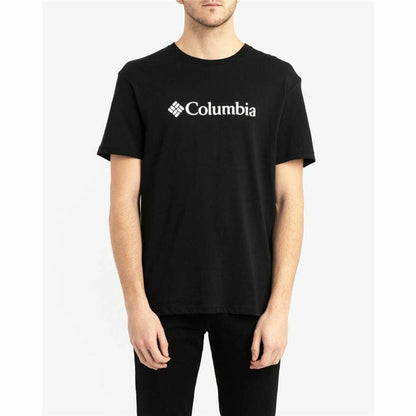 Maglia a Maniche Corte Uomo Columbia Nero