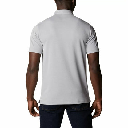 Herren Kurzarm-Poloshirt Columbia Nelson Point™ Grau