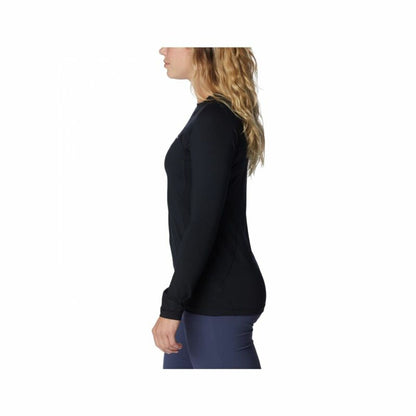 Women's long sleeve T-shirt Columbia Midweight Black