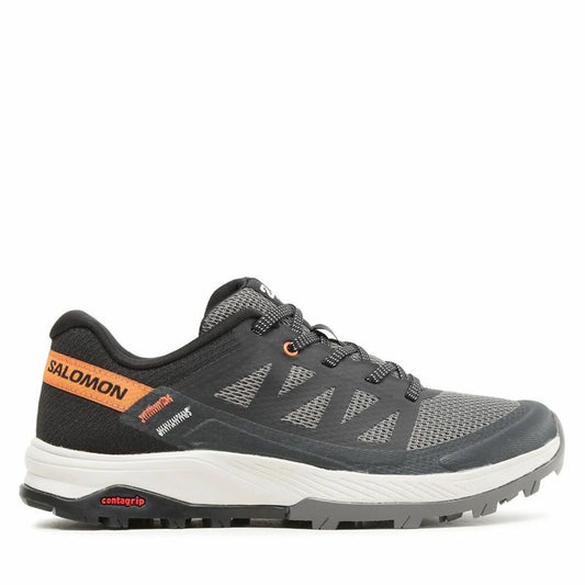 Scarpe Da Trekking Donna Salomon Outrise Gore-Tex Nero