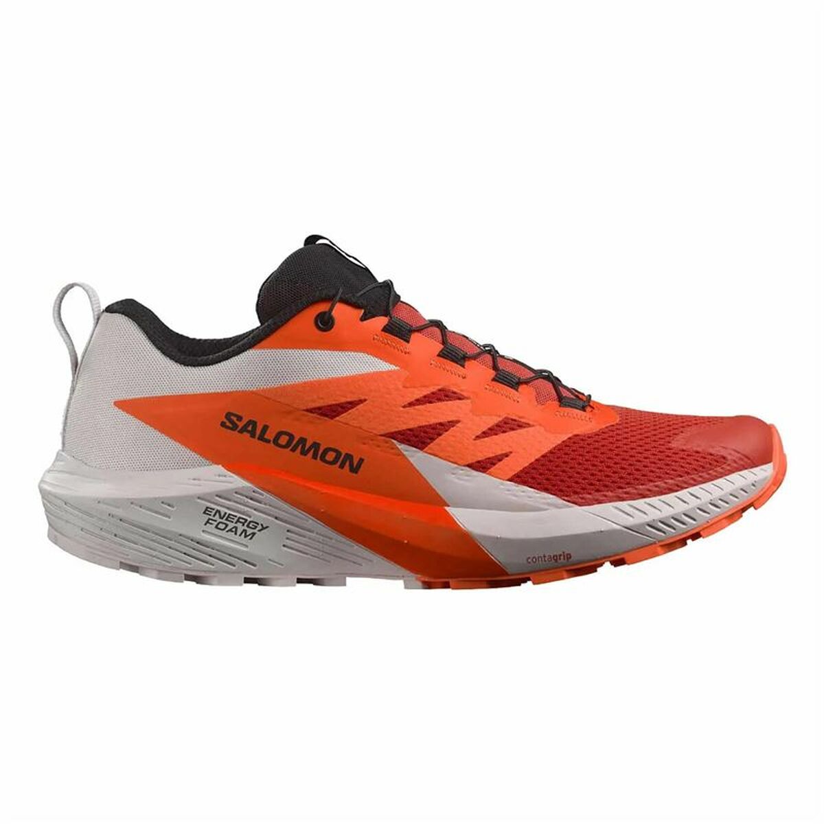 Turnschuhe Salomon Sense Ride 5 Berg Weiß Rot Herren