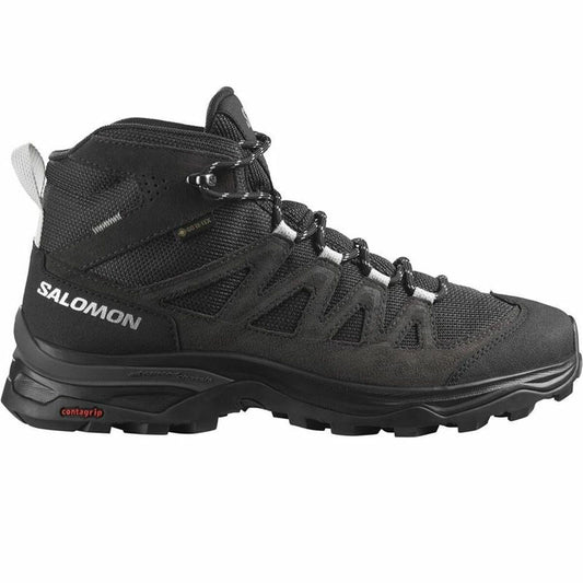 Stivali da Montagna Salomon X Ward Leather Mid Gore-Tex Nero