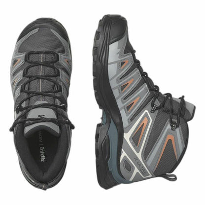 Stivali da Montagna Salomon X Ultra Pioneer Mid Gore-Tex Donna Grigio