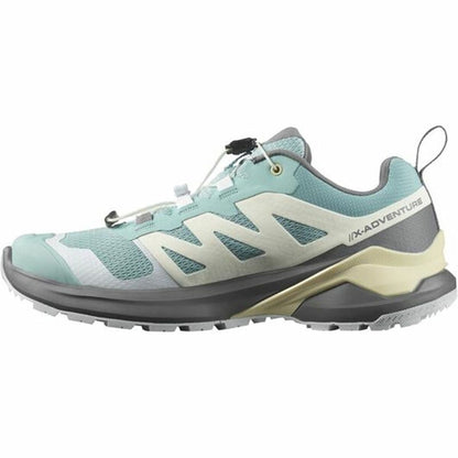 Laufschuhe für Damen Salomon X-Adventure Berg Aquamarin