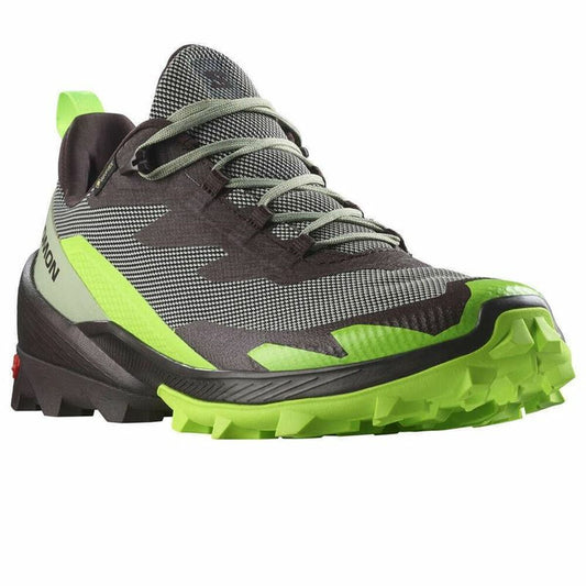 Scarpe Sportive Uomo Salomon Cross Over 2 Gore-Tex Verde limone