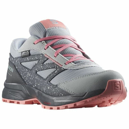 Sports Shoes for Kids Salomon Outway Climasalomon Light grey