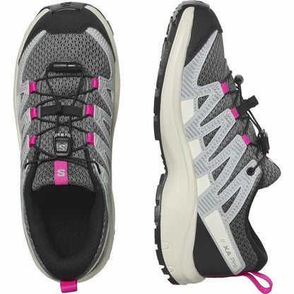 Kinder Sportschuhe Salomon XA Pro V8 Quiet  Dunkelgrau