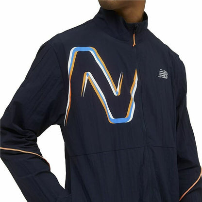 Windcheater Jacket New Balance Dark blue