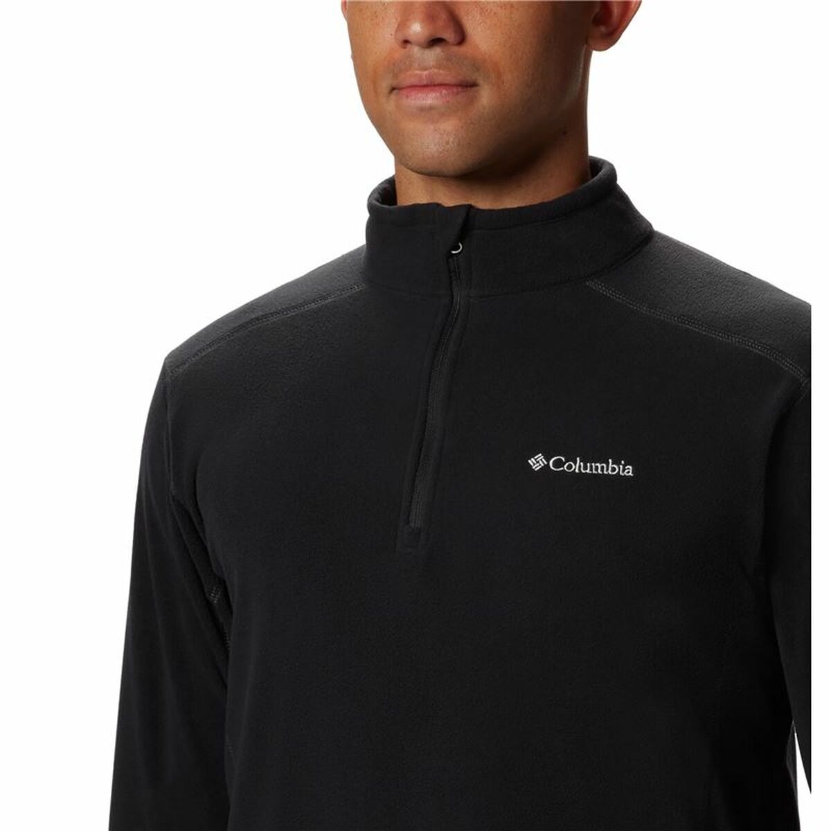 Maglia in Pile Columbia Klamath Range™ II Nero Uomo