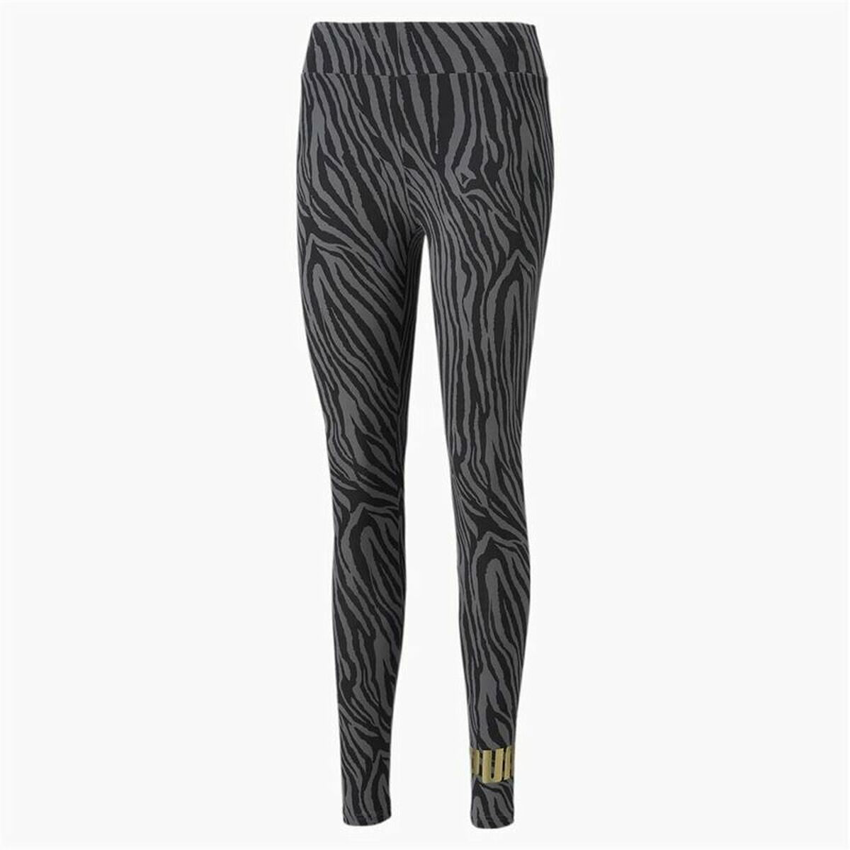 Leggings Sportivi Puma Essentials+ Tiger Grigio scuro