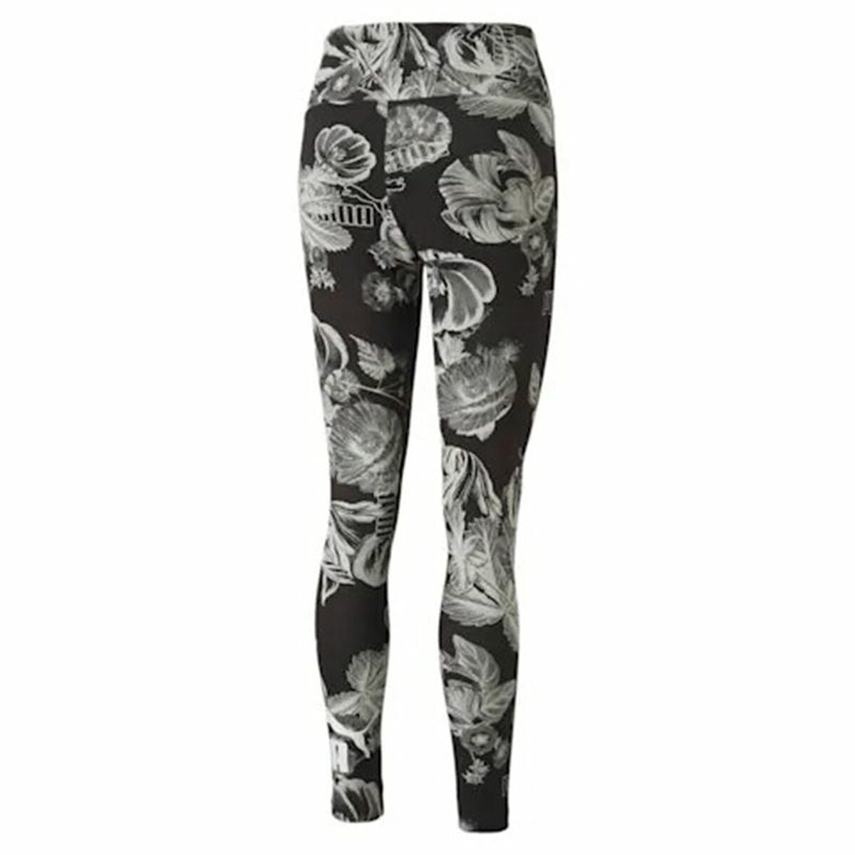 Leggings Sportivo da Donna Puma Frozen Flower Nero