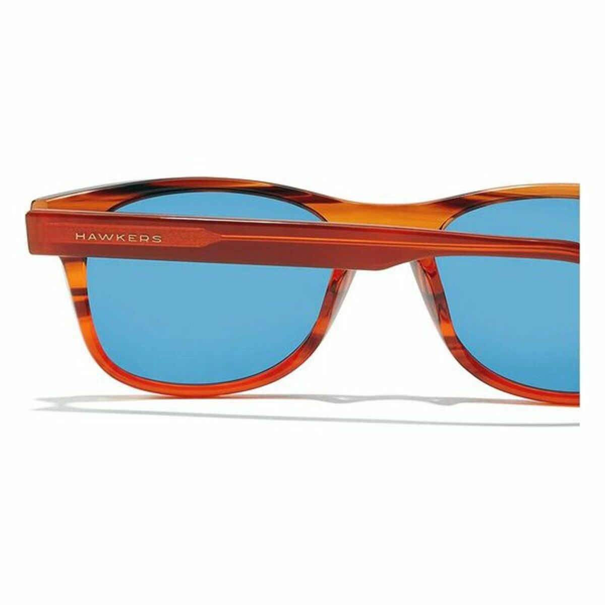 Unisex-Sonnenbrille Nº35 Hawkers Blau Braun