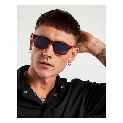 Unisex-Sonnenbrille Nº35 Hawkers Blau Braun